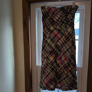 Vintage Strapless Dress